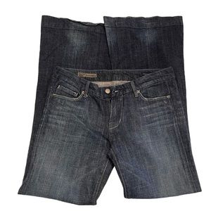 Citizens of Humanity Faye #003 Low Waist Full Leg Size 29 Medium Dark Wash